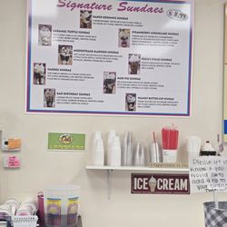 Daddys Dairy - Signature sundaes
