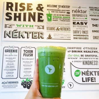 Nekter Juice Bar - Toxin Flush - Juice Bars & Smoothies Near Me - Brea, California