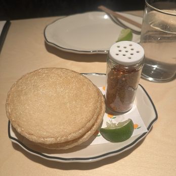 Super Peach - Starter app of rice cake with Tajín spice (complimentary) - Cocktail Bars Near Me - Los Angeles, California Super Peach - Starter app of rice cake with Tajín spice (complimentary) - Cocktail Bars Near Me - Los Angeles, California