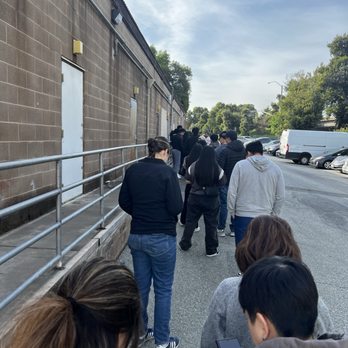 Tram Cream Coffee - The line at grand opening - Coffee & Tea Near Me - San Jose, California