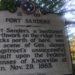 Fort Sanders Historical Marker - The. Historical marker.
