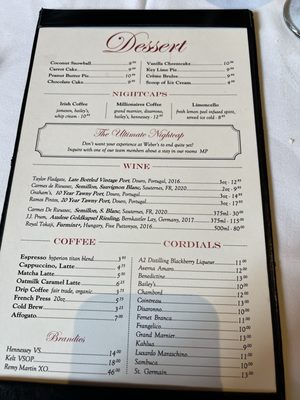 Menu photo 1 Weber's Restaurant Ann Arbor, MI Menu photo 1 Weber's Restaurant Ann Arbor, MI