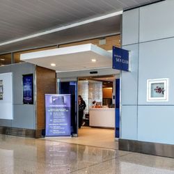 Delta Sky Club - Entrance to Sky Club at IND