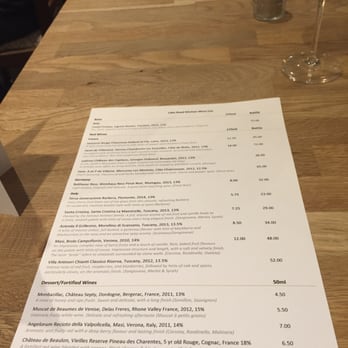 Lake Road Kitchen - Wine list - Modern European Near Me - Ambleside, CMA