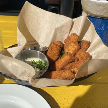 The Wild Chive - Fried Zucchini - Vegan Near Me - Long Beach, California The Wild Chive - Fried Zucchini - Vegan Near Me - Long Beach, California