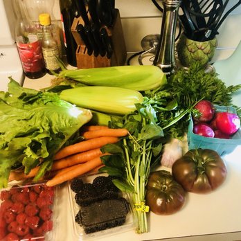 Denison Farms - a variety of vegetables on a kitchen counter - Farmers Market Near Me - Corvallis, Oregon Denison Farms - a variety of vegetables on a kitchen counter - Farmers Market Near Me - Corvallis, Oregon