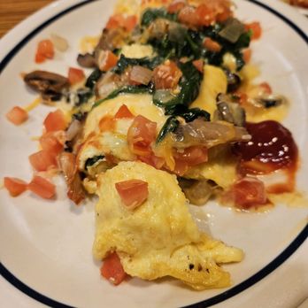 IHOP - Spinach and mushroom omelette - Burgers Near Me - Pensacola, Florida