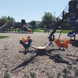 Kenilworth Playground - Lots of things for kids to do here at the playground.