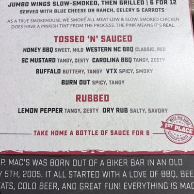 Menu photo 3 Mac's Speed Shop Charlotte, NC Menu photo 3 Mac's Speed Shop Charlotte, NC