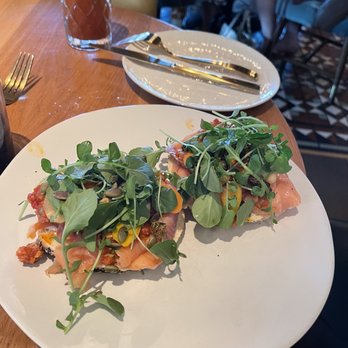 Chica Miami - Smoked Salmon Everything Bagel - Latin American Near Me - Miami, Florida Chica Miami - Smoked Salmon Everything Bagel - Latin American Near Me - Miami, Florida