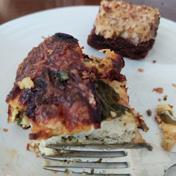Bread & Roses Bakery - Strata and chocolate coconut square - Bakeries Near Me - Yachats, Oregon Bread & Roses Bakery - Strata and chocolate coconut square - Bakeries Near Me - Yachats, Oregon