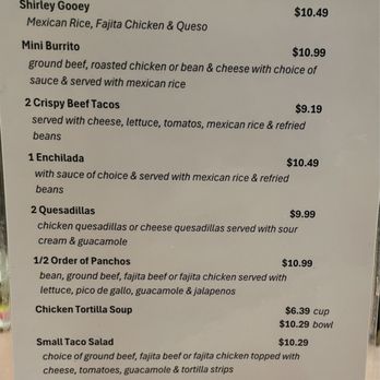 Chuy's - Lunch menu - Bars Near Me - Indianapolis, Indiana