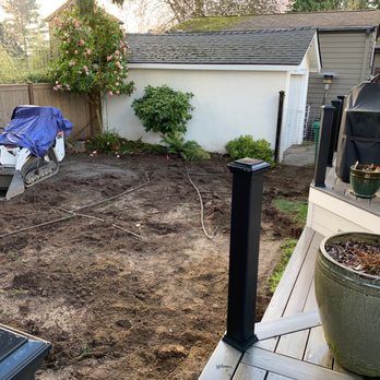 Nguyen Landscaping and Construction - Before - removed old grass and flower beds - Landscaping Near Me Nguyen Landscaping and Construction - Before - removed old grass and flower beds - Landscaping Near Me