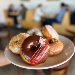 Donuts made fresh in-house every morning! (And they're vegan!)