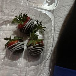 Fresas cubiertas de chocolate