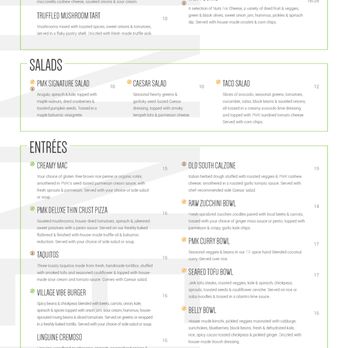 Plant Matter Kitchen - Dinner menu - Vegan Near Me - London, Ontario