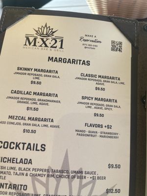 Menu photo 1 MX21 Mexican Bar and Grill Portland, OR Menu photo 1 MX21 Mexican Bar and Grill Portland, OR