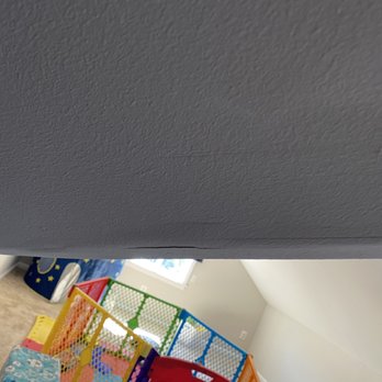 Fast Painting 10 - Imperfection not dealt with and now separated - General Contractors Near Me