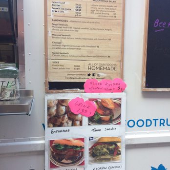 Tango Food Truck - Menu - Argentine Near Me Tango Food Truck - Menu - Argentine Near Me