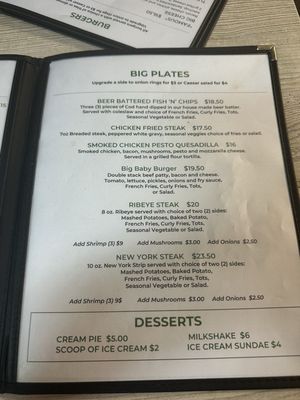 Menu photo 2 Tumbleweeds Bar & Grill Mattawa, WA
