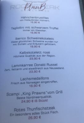 Menu photo 2 roomsteak Starnberg, BY