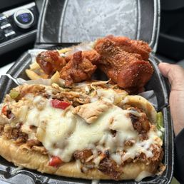 Jerk Salmon Philly