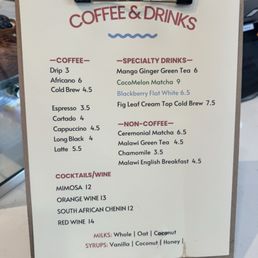 Menu Menu