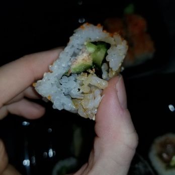 Jade Fusion - Yes that is all the crab in this California roll and it was dry as a bone at that. - Asian Fusion Near Me - Arlington, Washington Jade Fusion - Yes that is all the crab in this California roll and it was dry as a bone at that. - Asian Fusion Near Me - Arlington, Washington