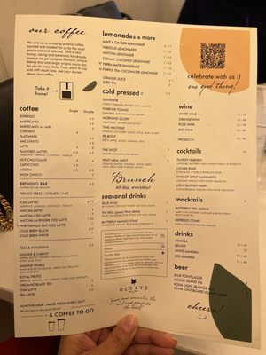 Menu photo 1 Ol' Days Tribeca, NY