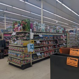 Holiday focused store decoration. GTM always has celebratory products.