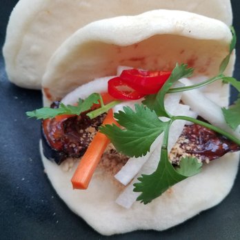 BiXi Beer - Eggplant Bao - Asian Fusion Near Me - Chicago, Illinois BiXi Beer - Eggplant Bao - Asian Fusion Near Me - Chicago, Illinois