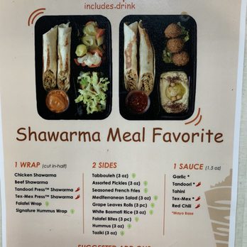 Shawarma Press - Mediterranean Near Me - Irving, Texas