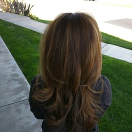 Hair by Eileen Marie..color looks even more beautiful in person!
