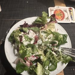 Gröninger Privatbrauerei - Side salad with ranch dressing