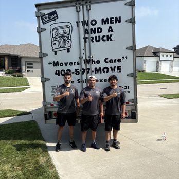 Two Men And A Truck - Great moving team! - Movers Near Me - Omaha, Nebraska Two Men And A Truck - Great moving team! - Movers Near Me - Omaha, Nebraska