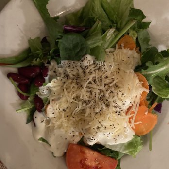 Angelini's Italian Restaurant - House Dinner Salad - Italian Near Me - Turlock, California