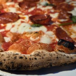 L'Antica Pizzeria Da Michele - Diavola pizza. Excellent choice. Would have liked it a little more spicy, but it was okay.