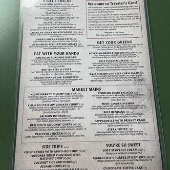 Traveler's Cart - Menu - Cocktail Bars Near Me - Houston, Texas