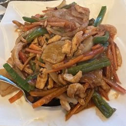 Chicken on garlic sauce Chicken on garlic sauce