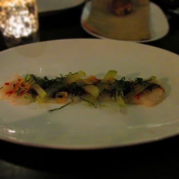 Spoon and Stable - Day Boat Scallop Crudo - New American Near Me - Minneapolis, Minnesota Spoon and Stable - Day Boat Scallop Crudo - New American Near Me - Minneapolis, Minnesota