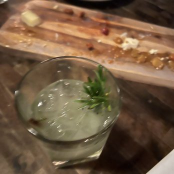 Péché - Rosemary drink - Lounges Near Me - Austin, Texas