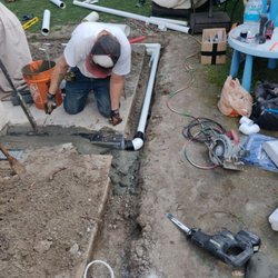 Rain Water Systems - We install French drains designed to extract ground water and move it to a safe discharge point