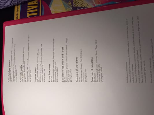 Menu photo 5 Yauatcha City London, XGL