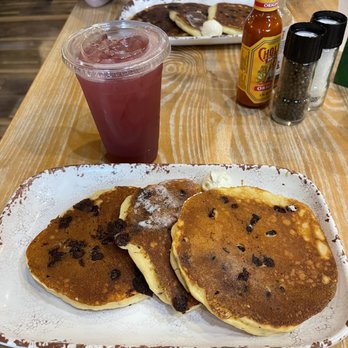 Sun & Fork - Chocolate Chip Pancakes - Breakfast & Brunch Near Me - Nashville, Tennessee Sun & Fork - Chocolate Chip Pancakes - Breakfast & Brunch Near Me - Nashville, Tennessee