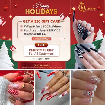 Queen Foot Spa Nails - $ ( / /) - Nail Salons Near Me - Apex, North Carolina Queen Foot Spa Nails - $ ( / /) - Nail Salons Near Me - Apex, North Carolina