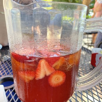 The Bridge Cafe - Iced Tea Forte Pitcher Iced. Strawberry - Breakfast & Brunch Near Me - Delray Beach, Florida