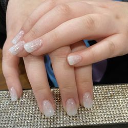 The Nail Goddess - F/S acrylics with sparkles