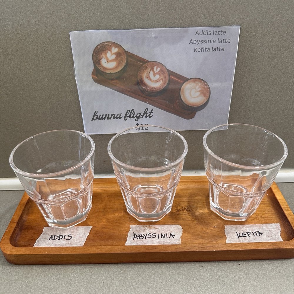 Kefita Coffee - Latte flight - Coffee & Tea Near Me - Houston, Texas