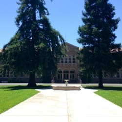 Turlock High School - Front of old HS building.