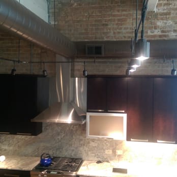Montoya Electric - Track Light Over Kitchen Island- Bucktown - Electricians Near Me